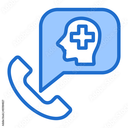 Mental Health Helpline Icon