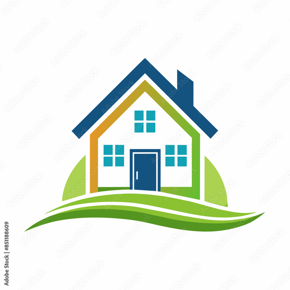 green house icon, an elegant emblem-style logo for a real estate agency, real estate 2d logo icon, real estate vector illustration, eps File,, Creative Logo Icon green house icon, an elegant emblem-style logo for a real estate agency, real estate 2d logo icon, real estate vector illustration, eps File,, Creative Logo Icon