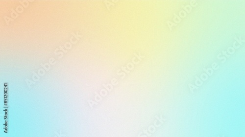 Abstract blurred gradient mesh background in blue and yellow tones for banner poster website design