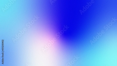 Noise clean grainy gradient background in cold tone palette