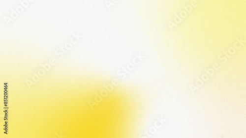 Smooth abstract yellow and white noise gradient background wallpaper