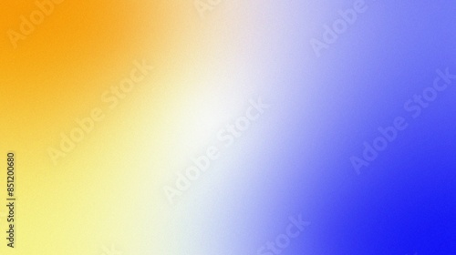 Vibrant abstract blurred gradient background blending yellow white and blue tones