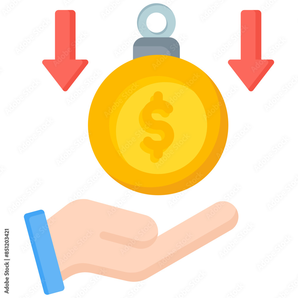 Debt Burdens Icon Debt Burdens Icon