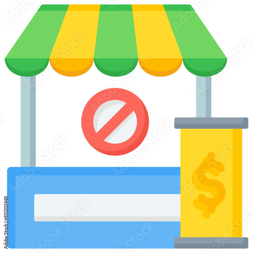 Business Closure Icon