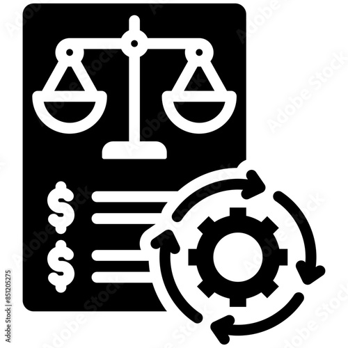 Liquidation Process Icon