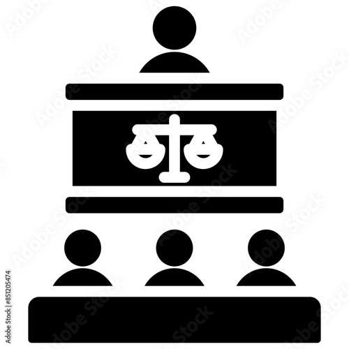Courtroom Icon