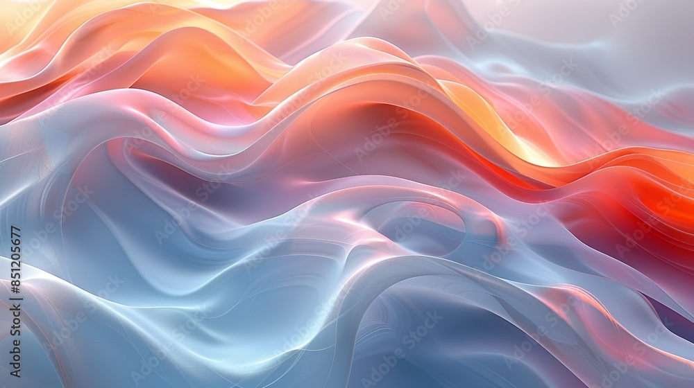 A serene abstract background with flowing curves and lines in soft pastel tones, creating a harmonious and calming design that evokes a sense of movement and tranquility. Abstract Backgrounds A serene abstract background with flowing curves and lines in soft pastel tones, creating a harmonious and calming design that evokes a sense of movement and tranquility. Abstract Backgrounds