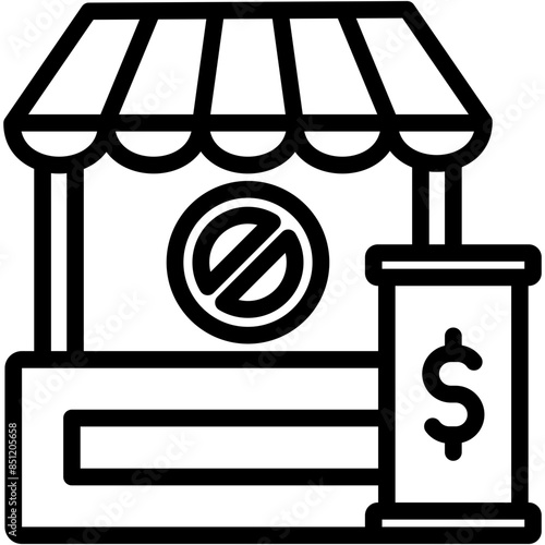 Business Closure Icon