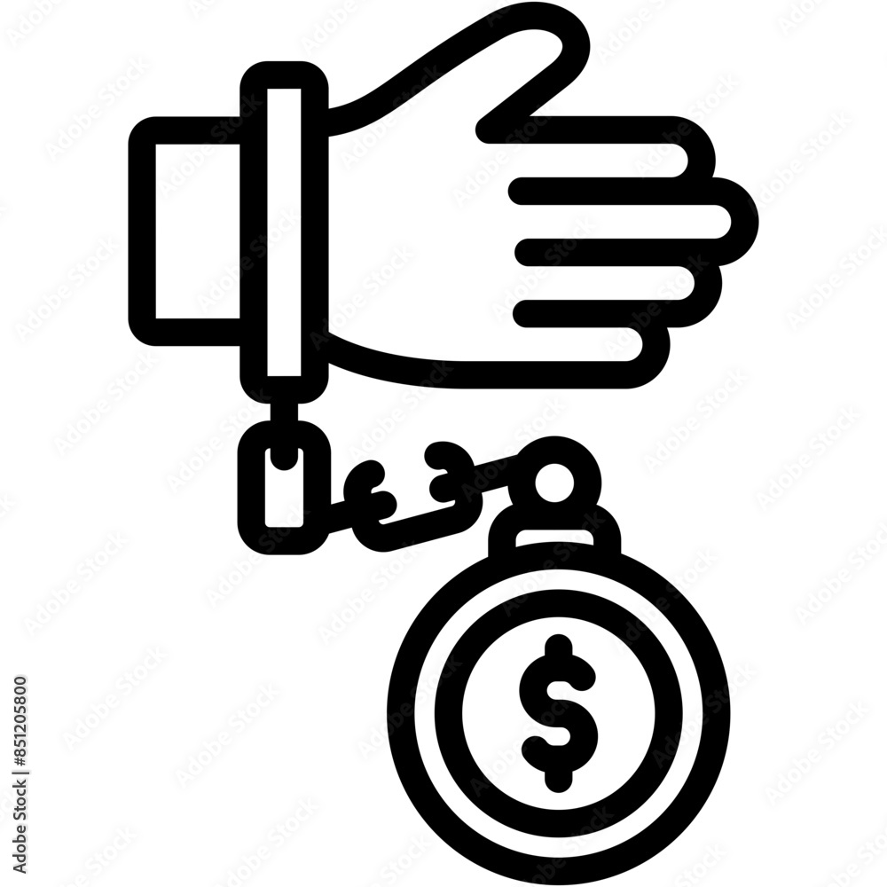 Debt Relief Icon Debt Relief Icon