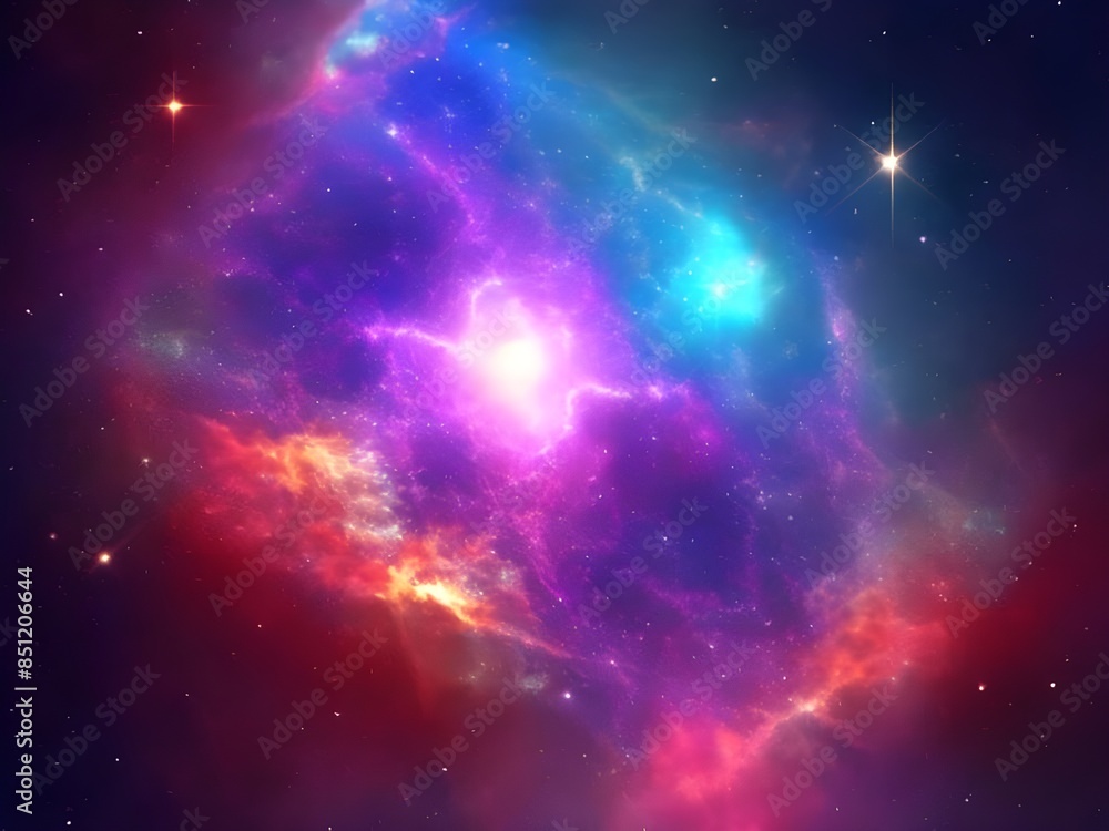 Fototapeta premium background with stars