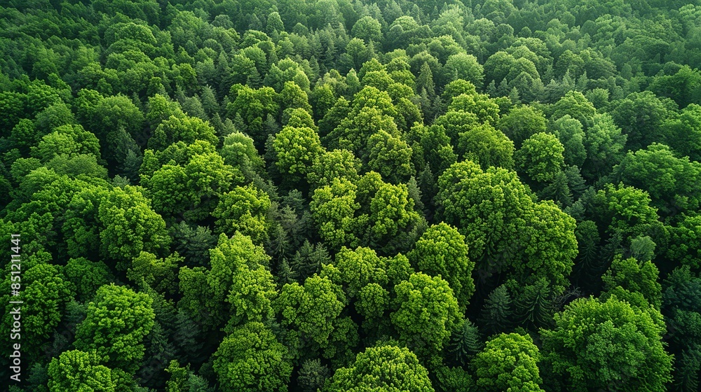 Abstract aerial view of a forested area in spring, where the varying shades of green and the patterns of the tree canopy create a visually captivating natural landscape. Abstract Backgrounds Abstract aerial view of a forested area in spring, where the varying shades of green and the patterns of the tree canopy create a visually captivating natural landscape. Abstract Backgrounds