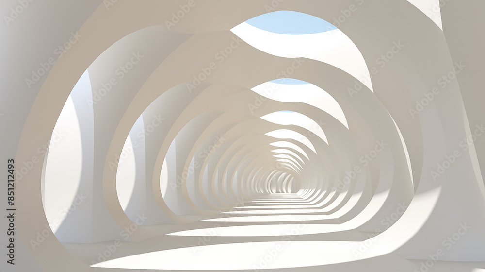 Fototapeta premium City Church Window Design