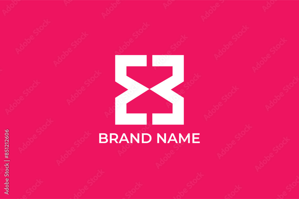 Obraz premium initial letter EE sandglass infinity loop modern abstract elegant trendy business logo, letter EE arrow icon tech company logo