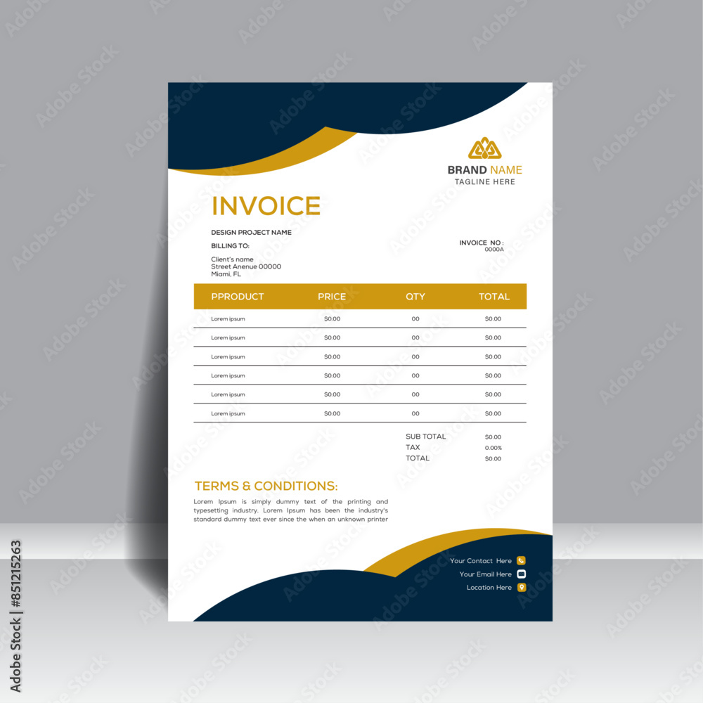 New Invoice design in completely new style, For your company. Brand-new Invoice design for your business in an entirely new aesthetic.
New Invoice design in completely new style, For your company. Brand-new Invoice design for your business in an entirely new aesthetic.