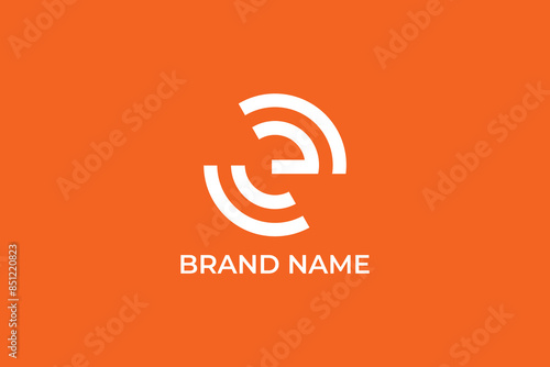 letter C rss logo, letter C wireless signals communication logo, wireless radio signals satellites signals logo, pulse waves, sonic waves, frequency spectrum, sonar waves, sound wave abstract