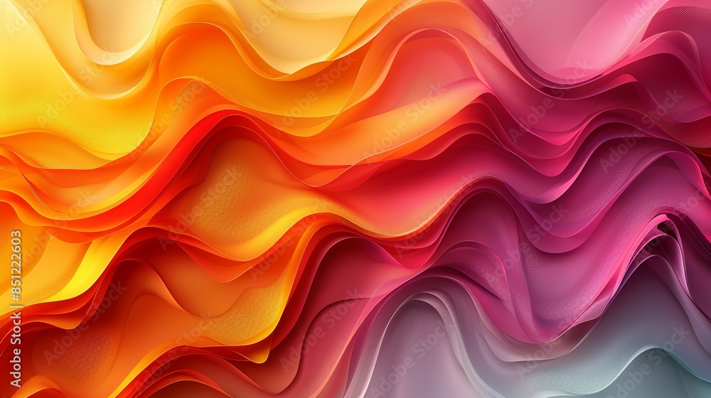 Vibrant abstract background with overlapping shapes in bright colors like orange, pink, and yellow, creating a dynamic and playful visual effect full of energy. Abstract Backgrounds Illustration, Vibrant abstract background with overlapping shapes in bright colors like orange, pink, and yellow, creating a dynamic and playful visual effect full of energy. Abstract Backgrounds Illustration,