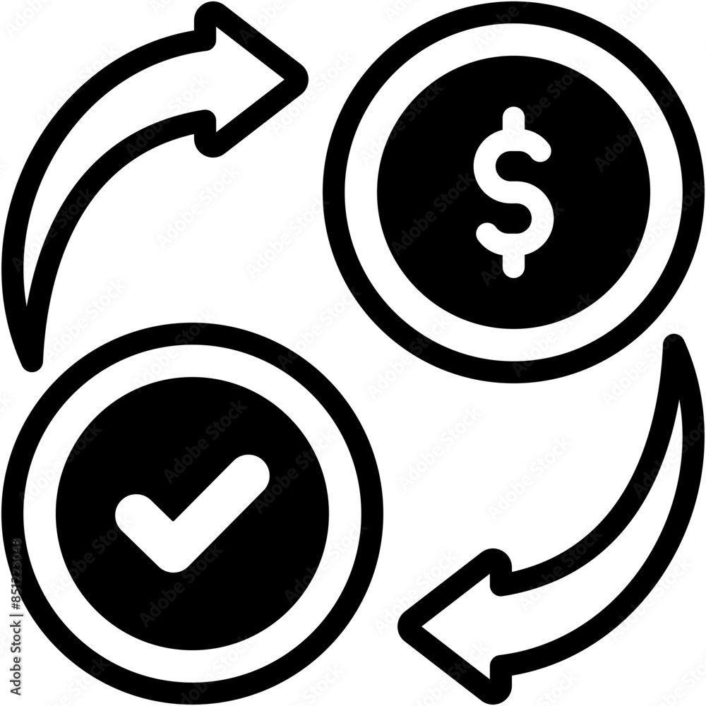 Market Correction Icon Market Correction Icon