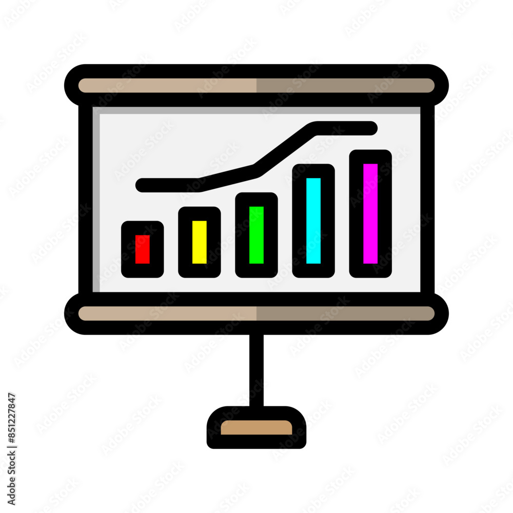 Board diagram lineal icon. business information, graph, statistics, flat icons. Suitable for websites, UI and mobile apps. Board diagram lineal icon. business information, graph, statistics, flat icons. Suitable for websites, UI and mobile apps.