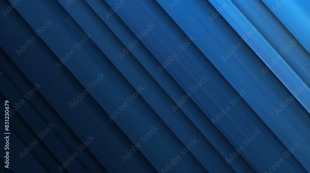 Obraz premium Abstract Diagonal Blue Stripes Background