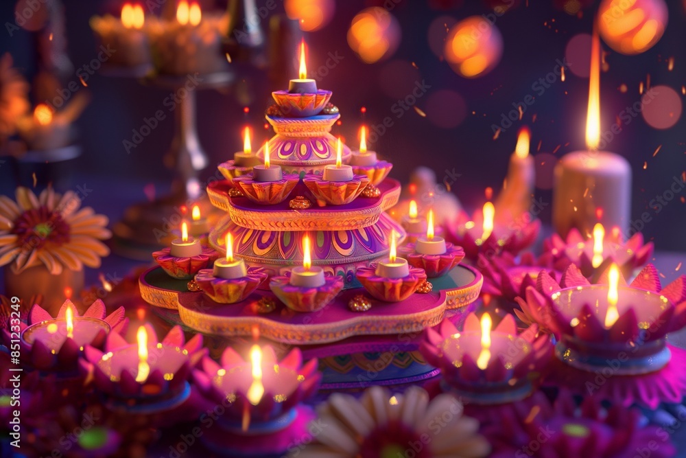diwali celebration festival by generative ai diwali celebration festival by generative ai