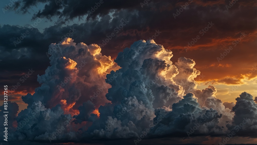Colorful dramatic heaven clouds sky light ray going though cloudscape backgrounds. Colorful dramatic heaven clouds sky light ray going though cloudscape backgrounds.