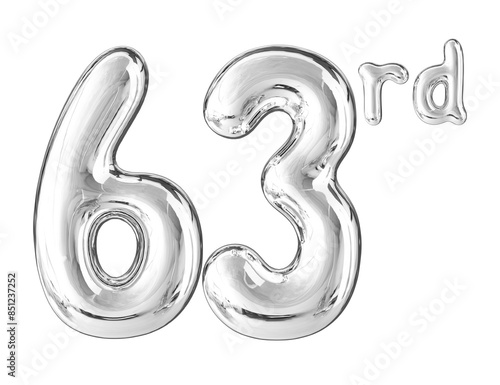 Anniversary Silver Number 63