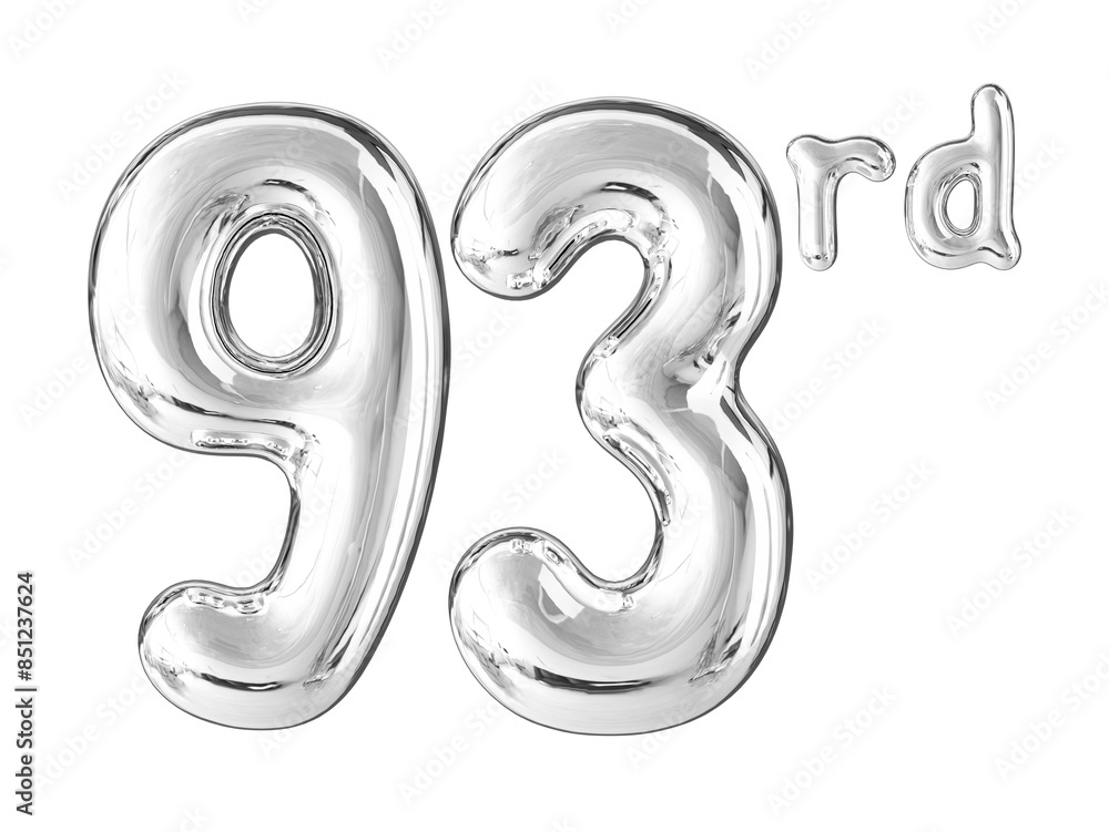 Anniversary Silver Number 93 Anniversary Silver Number 93