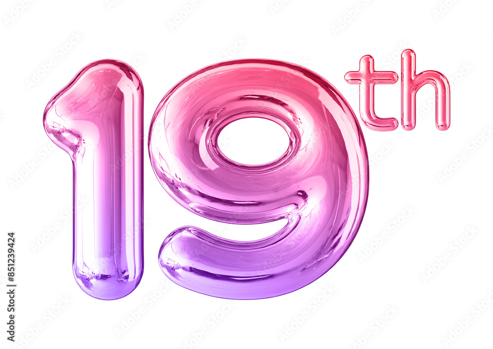 Anniversary Gradient Number 19 Anniversary Gradient Number 19