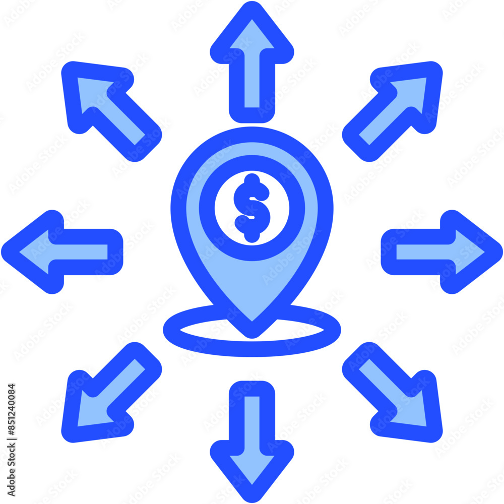 Market Expansion Icon Market Expansion Icon