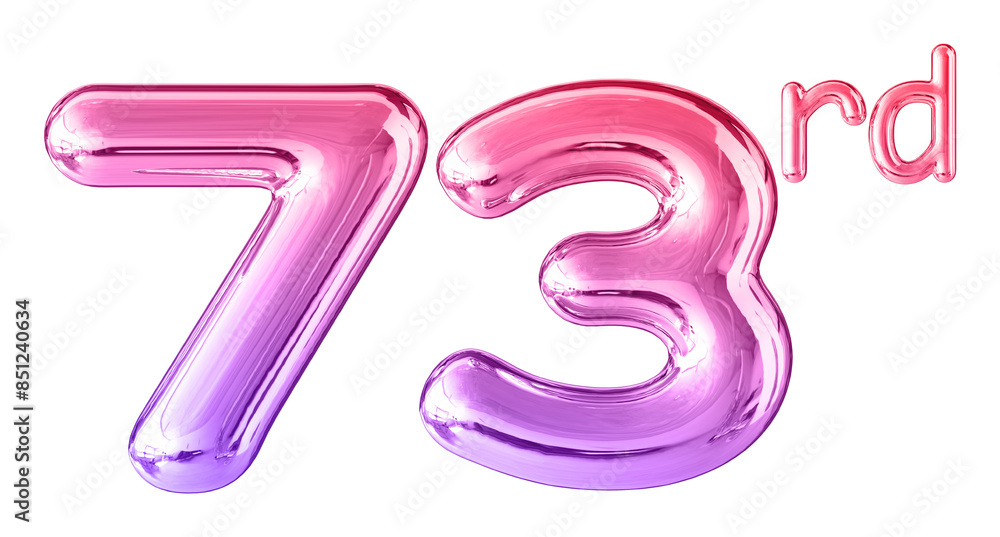 Anniversary Gradient Number 73 Anniversary Gradient Number 73