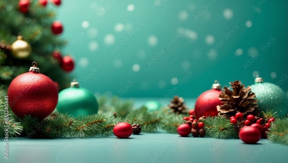 A festive holiday border with a solid minty green background, offering a fresh and lively look. A festive holiday border with a solid minty green background, offering a fresh and lively look.