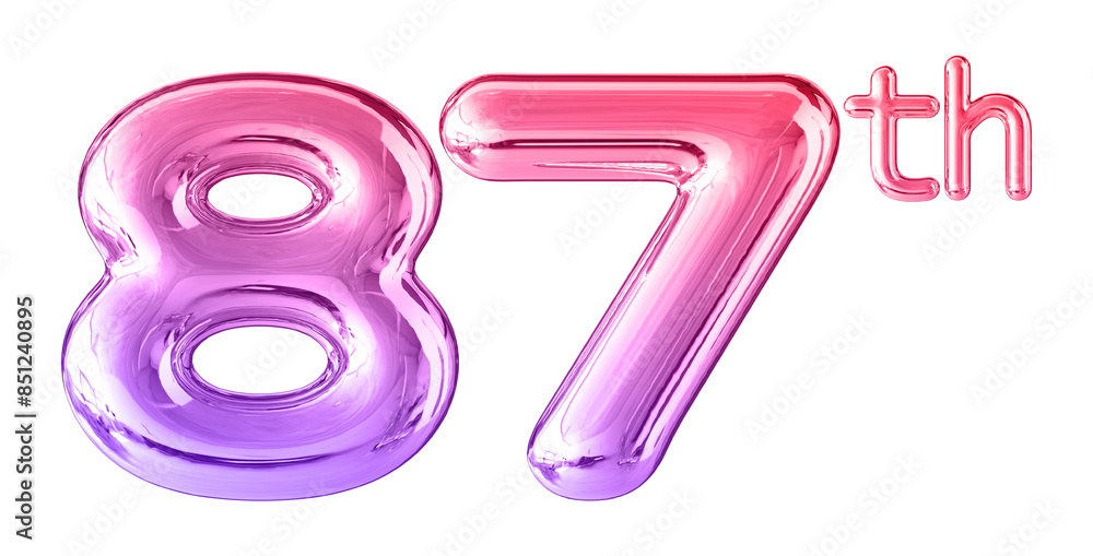 Anniversary Gradient Number 87 Anniversary Gradient Number 87