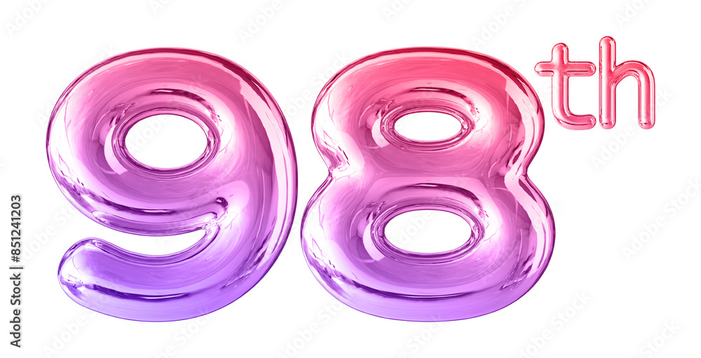 Anniversary Gradient Number 98 Anniversary Gradient Number 98