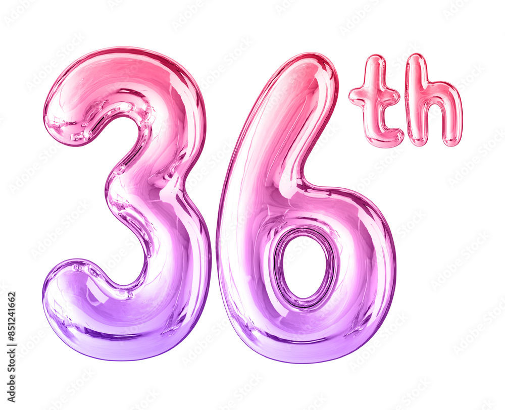 Anniversary Gradient Number 36 Anniversary Gradient Number 36