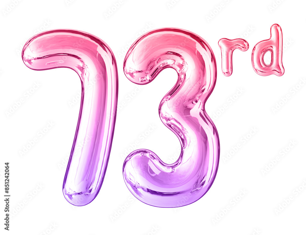 Anniversary Gradient Number 73 Anniversary Gradient Number 73