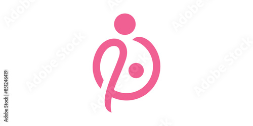 baby and mother logo design, logo design template, icon, vector, symbol, idea, creative.