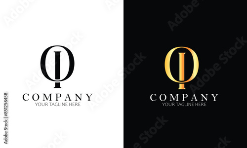 OI logo, Letter logo, Branding logo, Clothing logo