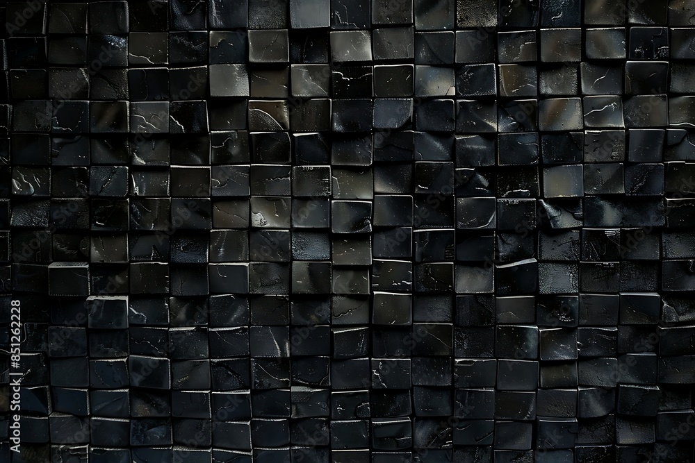 A black and white background with squares A black and white background with squares