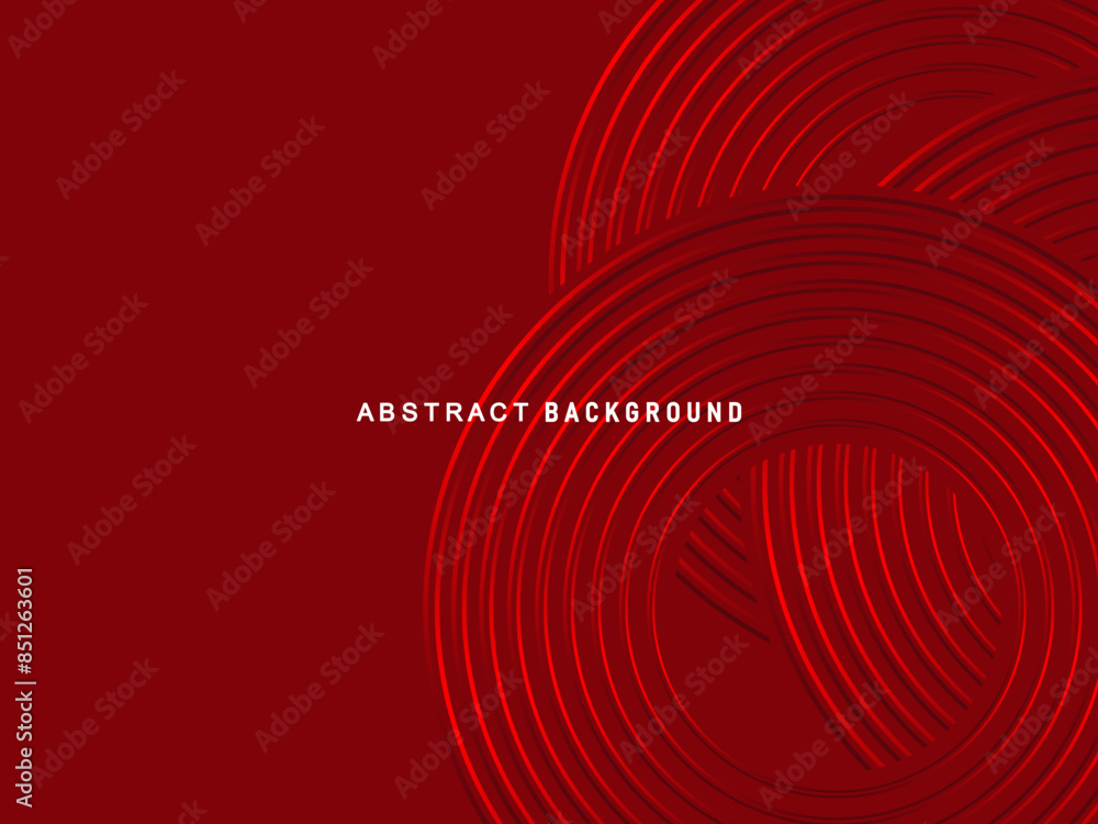 Abstract red glowing geometric lines on dark red background. Modern shiny red circle lines pattern. Futuristic technology concept, perfect for covers, posters, banners, brochures, websites, etc. Abstract red glowing geometric lines on dark red background. Modern shiny red circle lines pattern. Futuristic technology concept, perfect for covers, posters, banners, brochures, websites, etc.