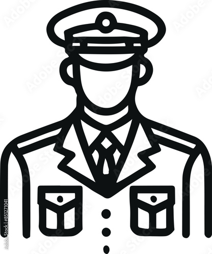 Cadet avatar outline 
