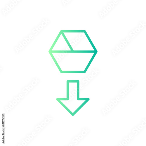 natural resources gradient icon