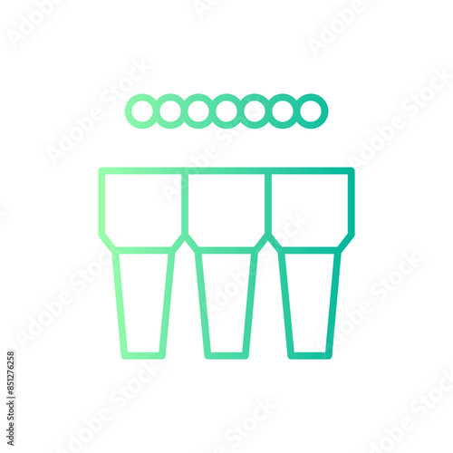 overpopulation gradient icon