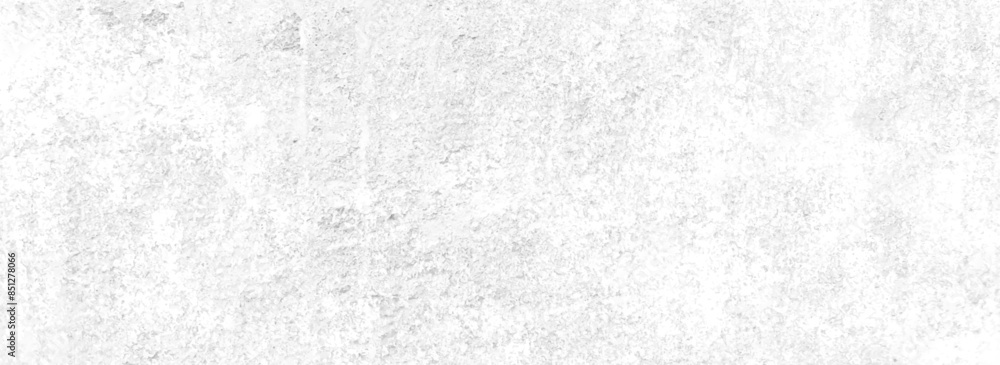 Obraz premium White old concrete wall grunge texture - wide banner format background with copy space for text. Grunge gray texture of chips, cracks, scratches, Soft white grunge.