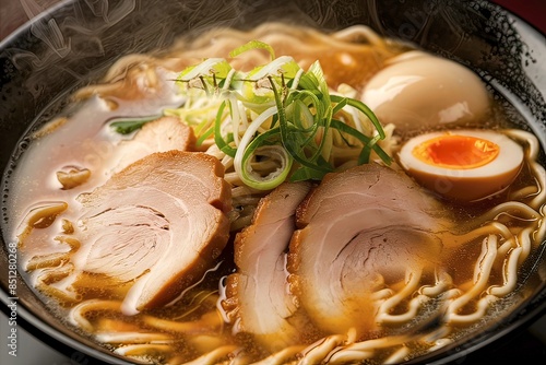 japanese cuisine hakata tonkotsu ramen photo