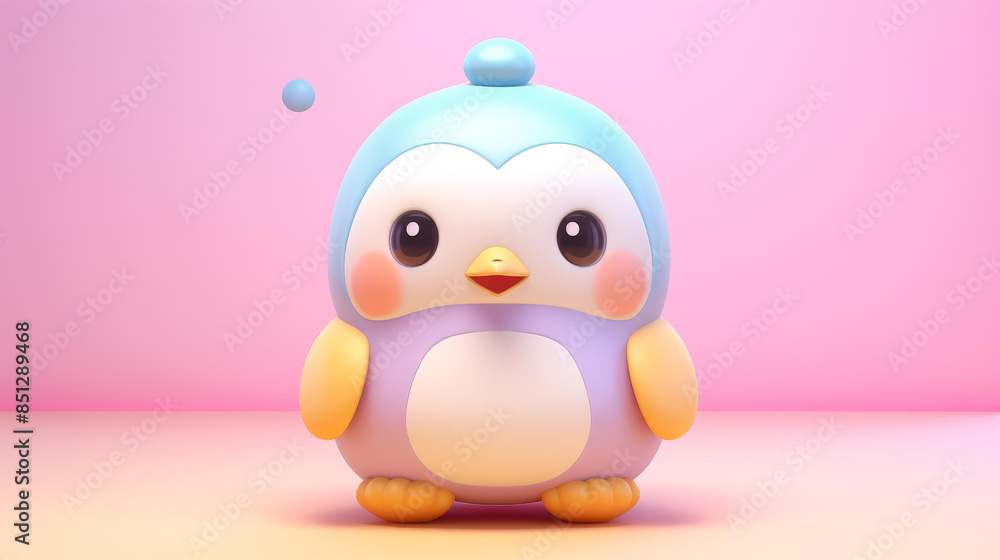 Create your own adorable clay Penguin with muted pastels and kawaii details using Blender. Perfect for clay lovers and DIY enthusiasts Create your own adorable clay Penguin with muted pastels and kawaii details using Blender. Perfect for clay lovers and DIY enthusiasts