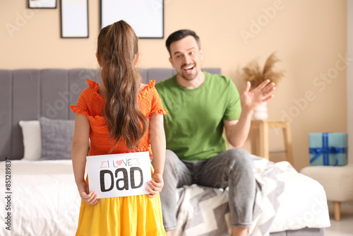 Daughter making surprise to...