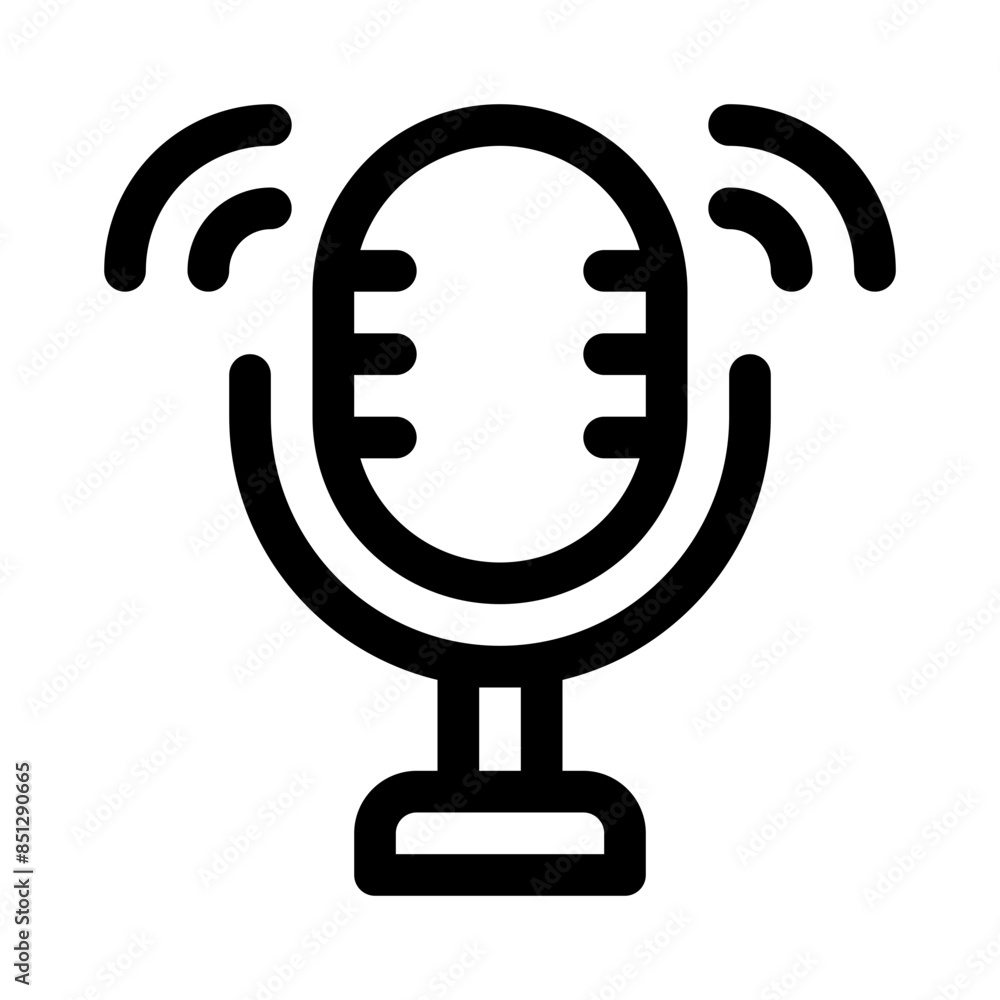 recording line icon recording line icon
