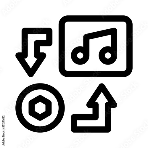 nft line icon