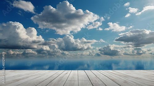 blue sky, white clouds, sky, clouds, nature, weather, scenic, fluffy clouds, clear sky, cloudscape, outdoors, bright, serene, sunny, 