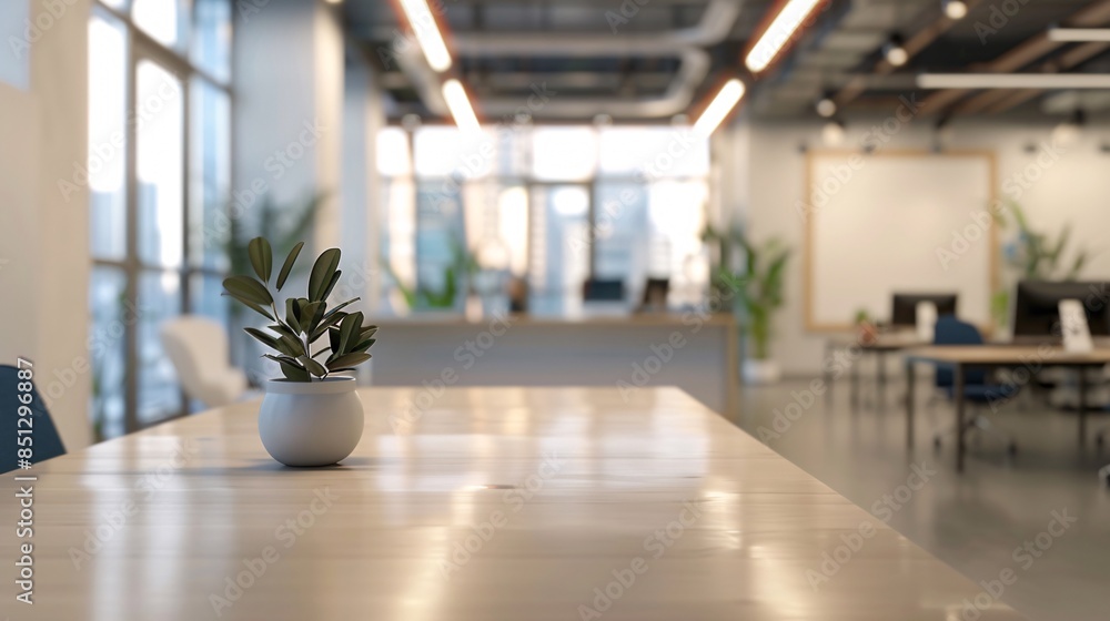 Blurred focus of white office interior background. Blurred focus of white office interior background.